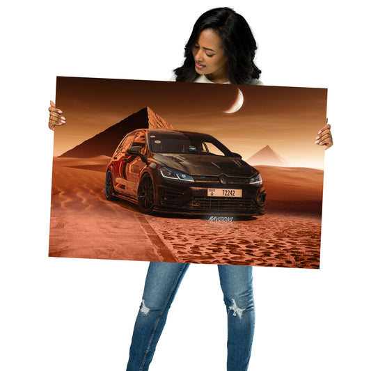 Pyramids of VW Print